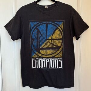 Alstyle Apparel Black NBA Champions Graphic T-Shirt